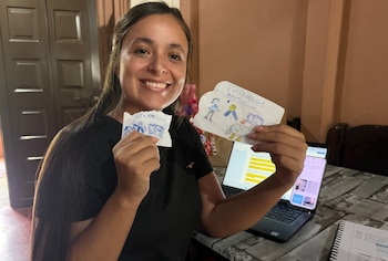 Anabella Escalante Bucardo, de 27 años, recibirá el Premio Regional a la Excelencia Académica Rubén Darío 2026 en El Salvador. Crédito: UNED