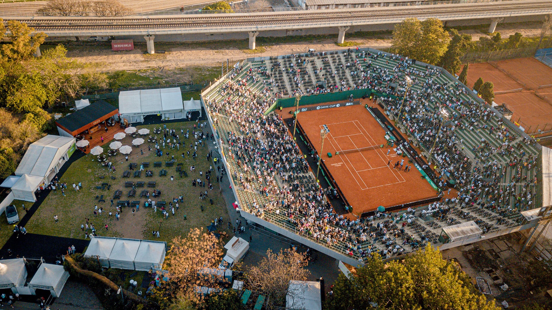 El Buenos Aires Lawn Tennis Club recibe al Argentina Open esta semana (Fuente: Omar Rasjido / Prensa AAT)