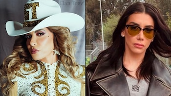 Karime Pindter y Gloria Trevi