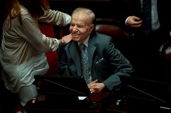 El senador y expresidente argentino