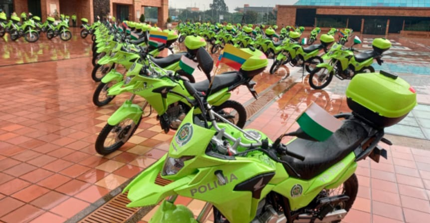 La tramitología administrativa retrasa la disponibilidad de equipos clave para reforzar la seguridad en la capital colombiana - crédito Policía Nacional