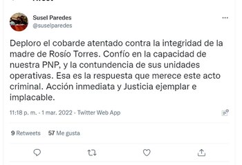 Tuit sobre el asalto a