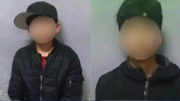 Detienen a dos menores por