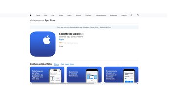 Con la aplicación de Soporte