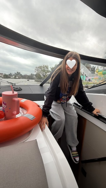 Wanda Nara y sus hijas disfrutaron de un paseo por el Delta de Tigre