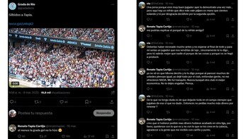 El cruce de tuits entre