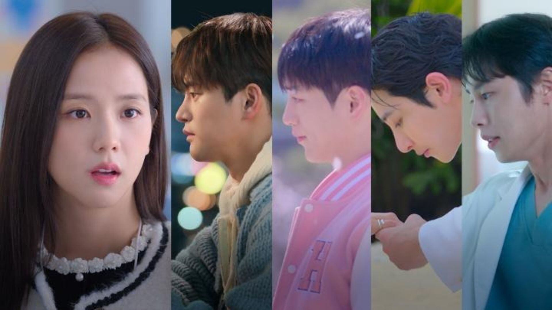 El tráiler muestra el contraste visual entre la vida de oficina de la protagonista y los escenarios idealizados del mundo virtual.(Captura de video/Netflix)