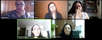 Las académicas participaron en la