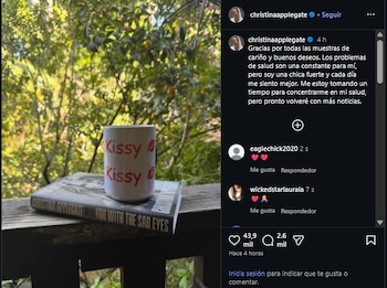 Christina Applegate aseguró que su salud está mejorando poco a poco. (Instagram)