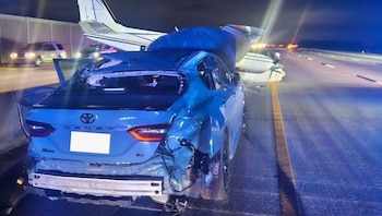 El accidente aéreo en la