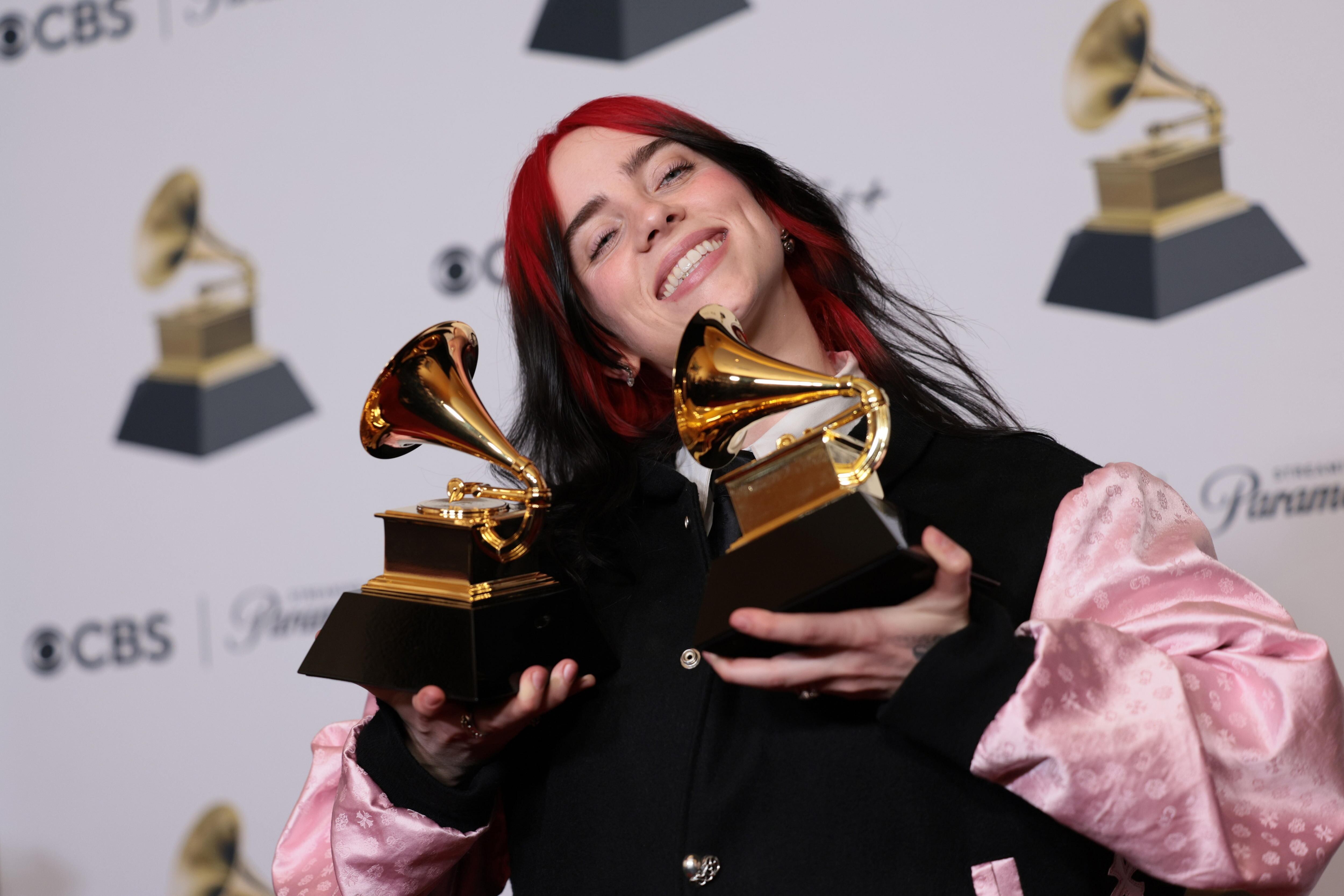 La ganadora de Grammy, Billie Eilish, reflexiona sobre el amor y la indiferencia en su último álbum - EFE/EPA/ALLISON DINNER