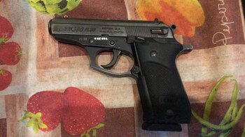 Una de las armas secuestradas