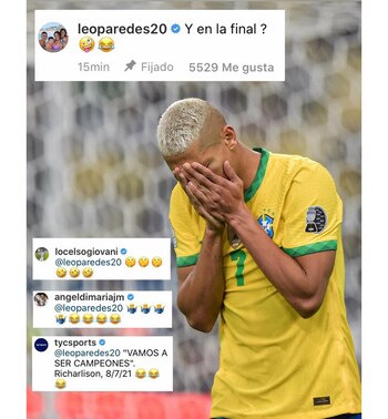 Paredes, Di María y Lo