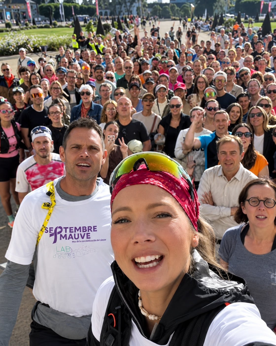 La iniciativa organizada por los dos deportistas equivale a unos 1.700 dólares y pretende elevar los aportes durante las cuatro etapas (Captura de video)
