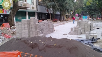 Obra Amberes Zona Rosa CDMX