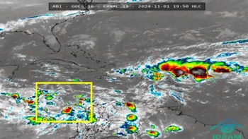 Lluvias para el primer fin