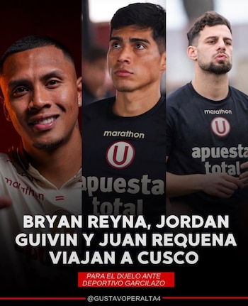 Gustavo Peralta informó que Bryan Reyna fue convocado por Universitario y viaja a Cusco.