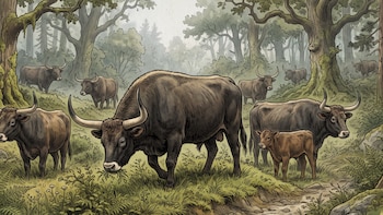 Sobrevivieron miles de años y fueron el origen del ganado moderno, pero la caza y la pérdida de hábitat terminaron con ellos