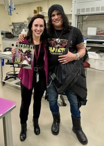 una serpiente recién descubierta recibe el nombre de Slash
