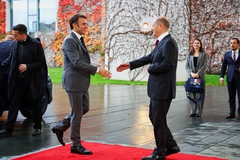 El Canciller alemán Olaf Scholz