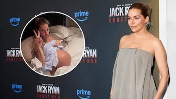 La maternidad de Sienna Miller, entre el fracaso percibido con su primer parto y la euforia de los 44 años