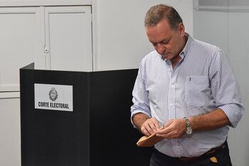 "Queremos ir al encuentro y buscar líneas de acuerdo", señaló Delgado, exsecretario de la Presidencia de Lacalle Pou (REUTERS/Martin Varela Umpierrez)