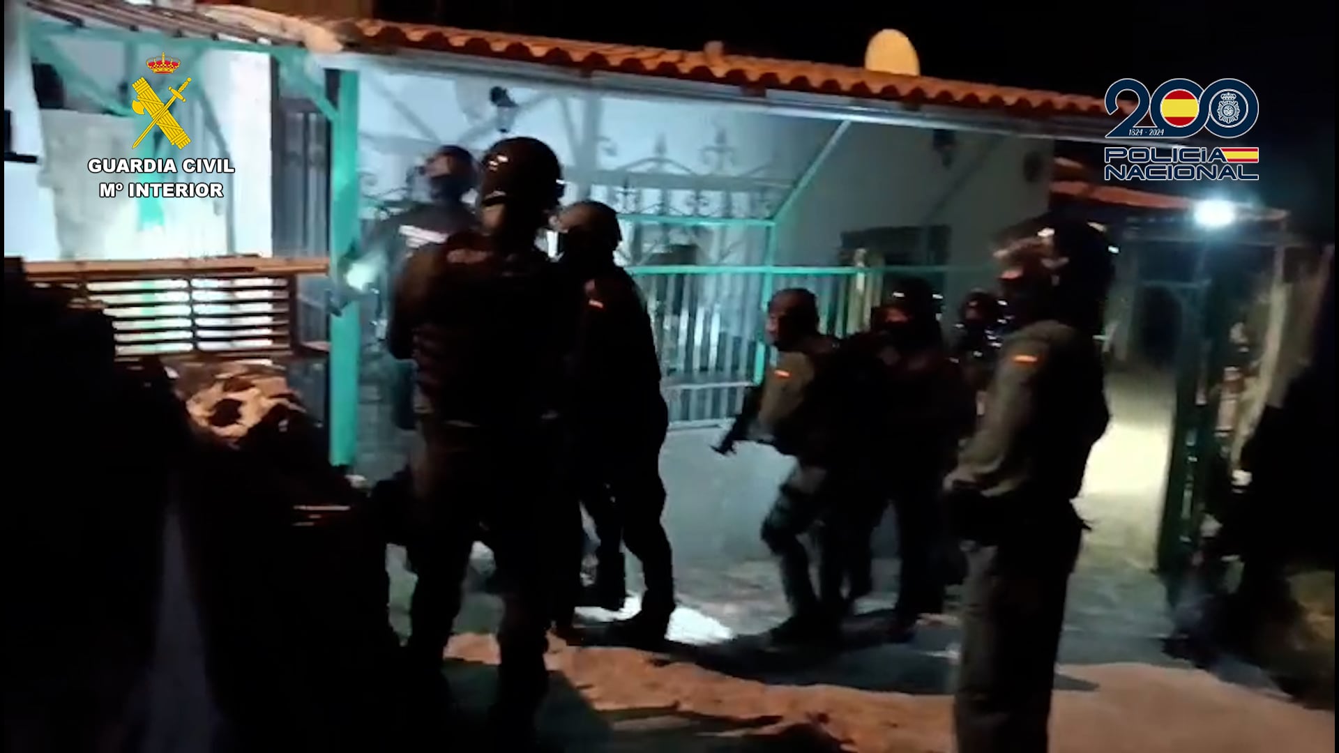 Detención de 'El Buque' (Guardia Civil / Policía Nacional)