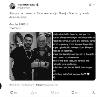 Rubén Rodríguez informó sobre el