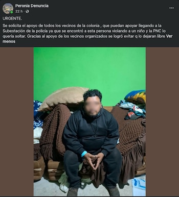 Los disturbios en Ciudad Peronia culminaron con el incendio de una subestación policial y la destrucción de varios vehículos.
