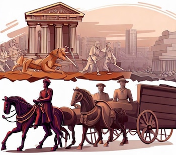 Los eventos que cambiaron el rumbo de la humanidad (Imagen ilustrativa Infobae)