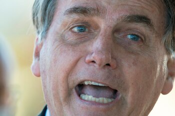 En la imagen, el presidente