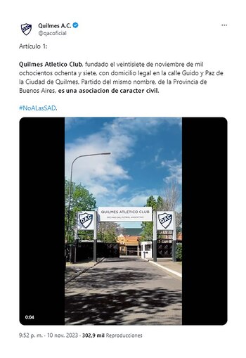 Los clubes se expresaron contra las Sociedades Anónimas