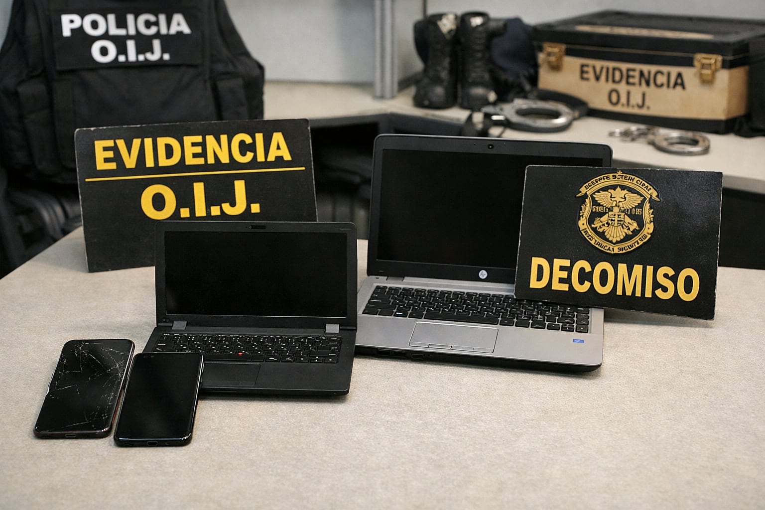 Las autoridades decomisaron dispositivos electrónicos que serán sometidos a análisis forense. (Imagen Ilustrativa Infobae)