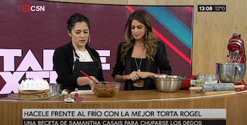 Samanta Casais en C5N