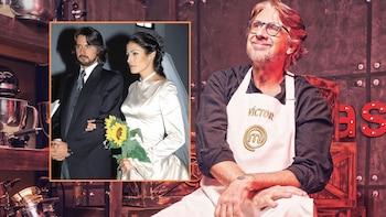 Kathy Sáenz y Víctor Mallarino