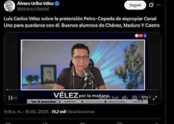 Álvaro Uribe criticó postura del