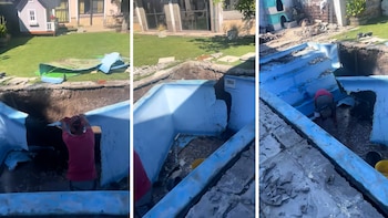 Debían “repintar” la pileta y