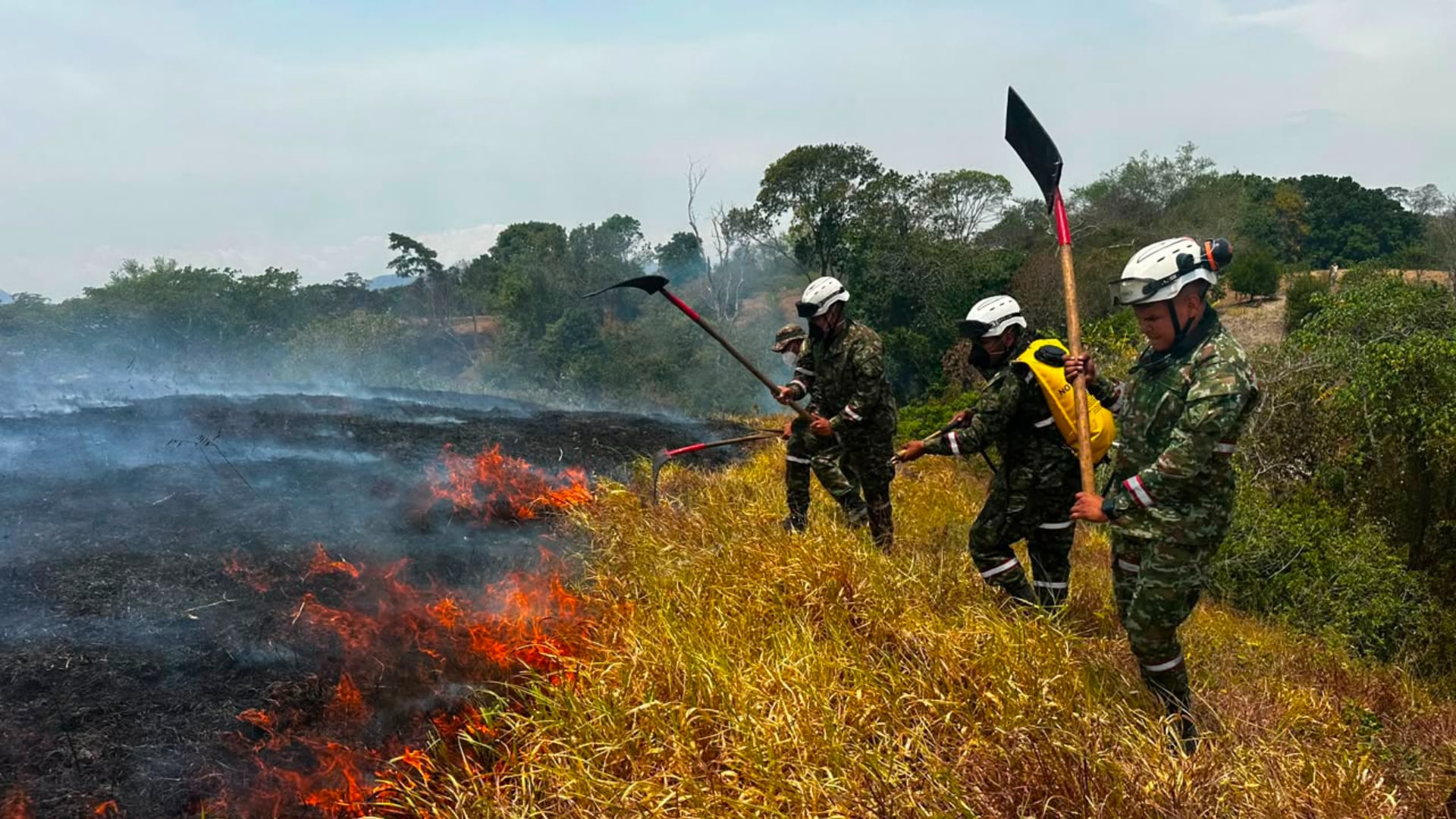 Ideam alerta por alto riesgo de incendios forestales en varias regiones de Colombia