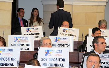 El partido político no asistió al acto de posesión en la Plaza de Bolívar - crédito Archivo Colprensa