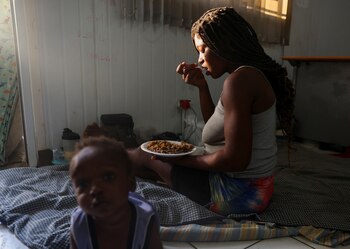 A woman who fled her