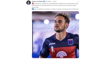 El pase de Lucas Menossi