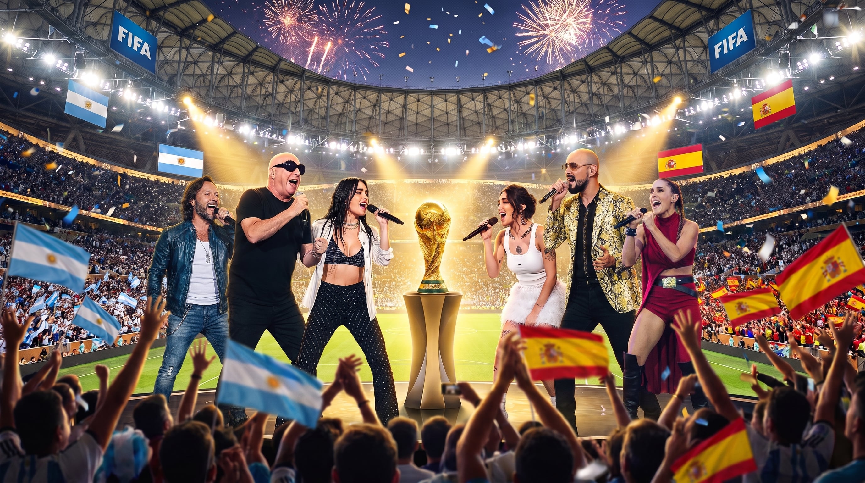 Cómo es la carrera por cantar himno en la final del Mundial: las posibilidades de cada artista y el pedido de la Selección