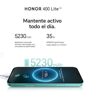 HONOR 400 Lite llegó al