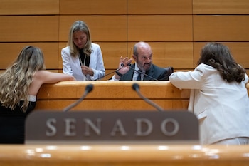 09/09/2026 El presidente del Senado, Pedro Rollán, durante una sesión plenaria en el Senado, a 9 de septiembre de 2026, en Madrid (España). En el pleno de hoy se debaten dos proposiciones de Ley sobre la dependencia y la inclusión social.
POLITICA
Fernando Sánchez - Europa Press