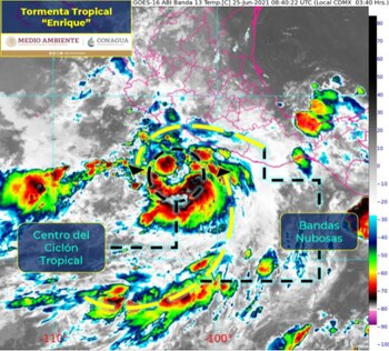 Foto: (Servicio Meteorológico Nacional)