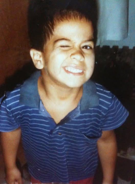 Juan Pablo durante su infancia