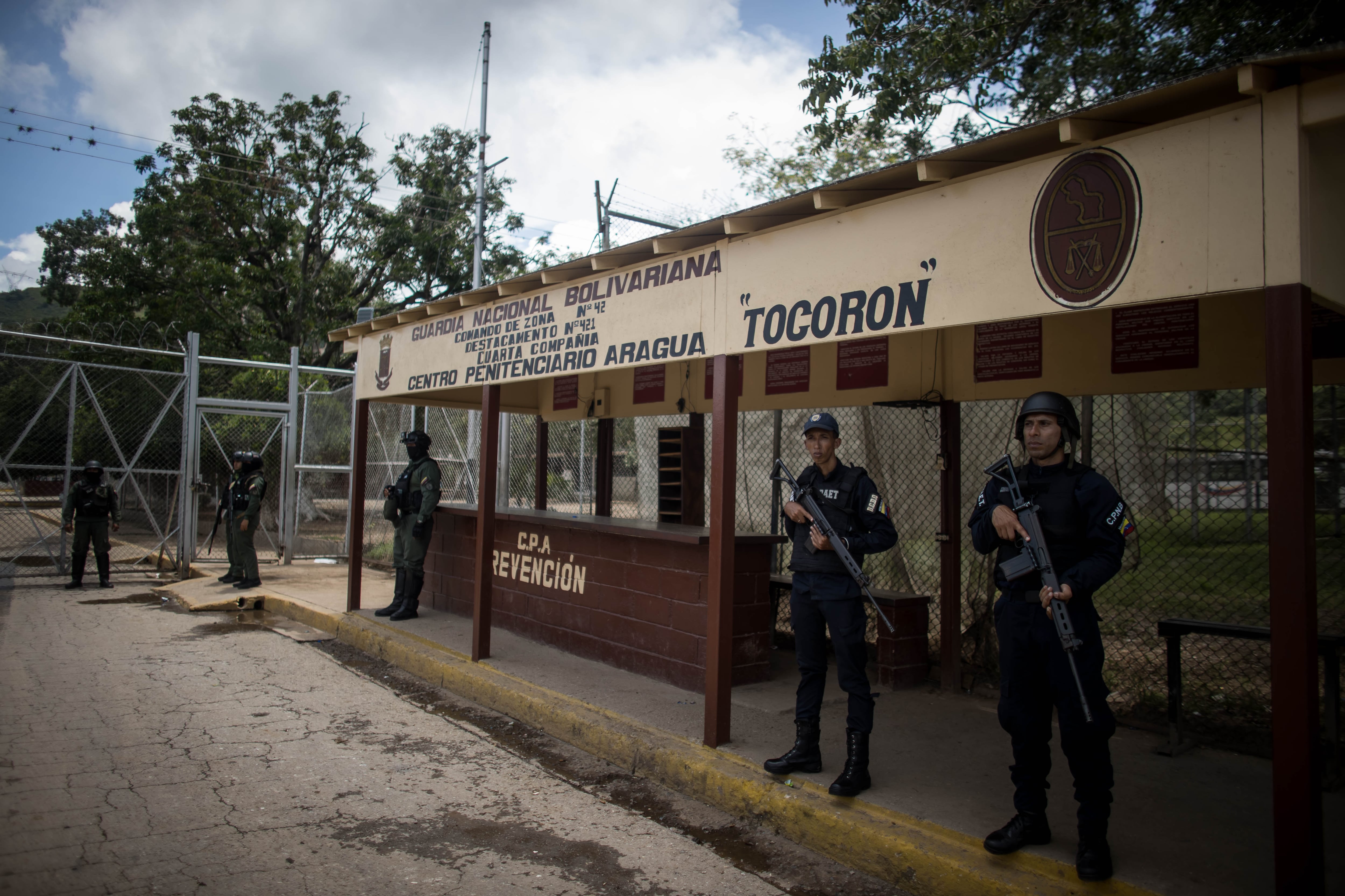Fotografía de archivo del centro penitenciario Tocorón, en Tocorón (Venezuela) (EFE/Miguel Gutiérrez)