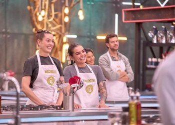 La locutora y la actriz aceptaron las críticas del jurado y lo tomaron con humor - crédito @valentinataguado/ Instagram