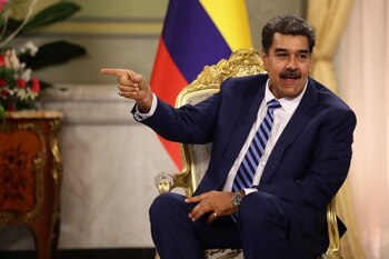 Nicolás Maduro (EFE/Rayner Peña)