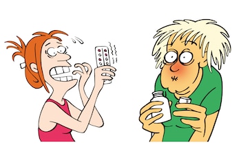 Maitena "Nos hace reír con las cosas que nos hacen sufrir", dice Liliana Viola, curadora de la muestra en 2022 y editora del libro que acaba de salir.